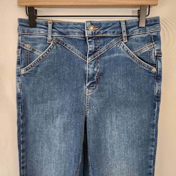 Free People We the Free Riley Daybreak High Rise Seamed Skinny Jeans, si… - Picture 7 of 12